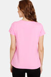 Rosaline Meadows Knit Cotton Top (Pack of 2) - Green Pink — thumbnail 4